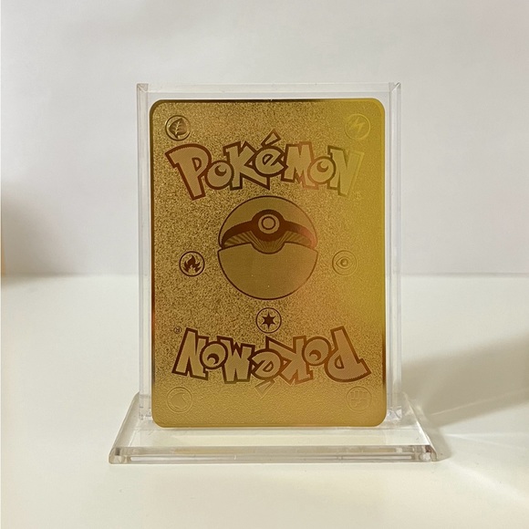 Pokémon Japanese Trainer Lillie 397/SM-P METAL GOLD CARD Gift/Display - Picture 3 of 3